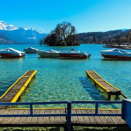 Androsace Appartement Dans Chalet Bois Avec Jacuzzi Privatif Terrasse Et Vue Montagne Les Villards-sur-Thones Exterior photo